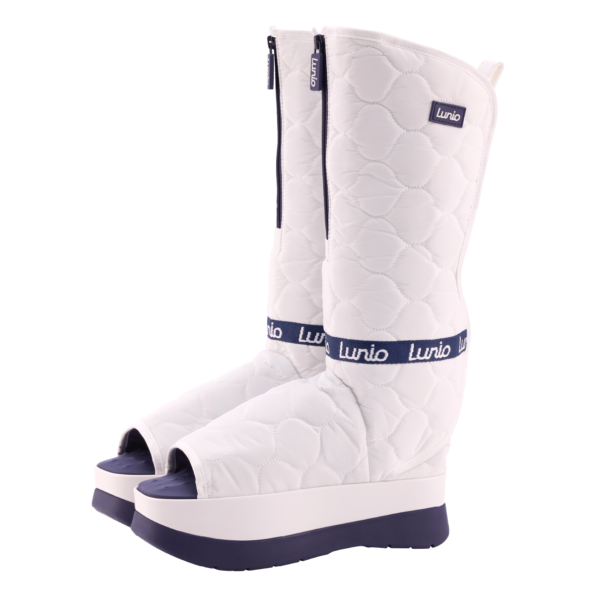 รองเท้านวดไฟฟ้าแบบไร้สาย LUNIO รุ่น MASSAGE BOOTS WHITE